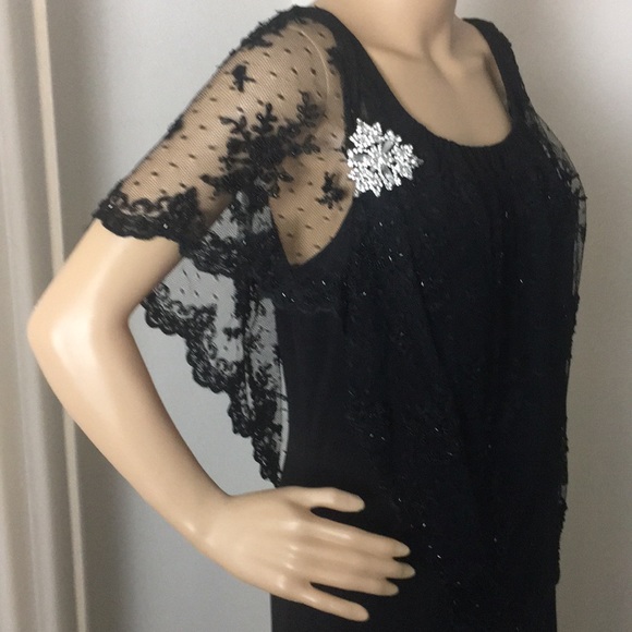 Vintage Laura Couture dress with beads and… - Picture 2 of 8